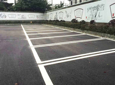 启东厂区划线